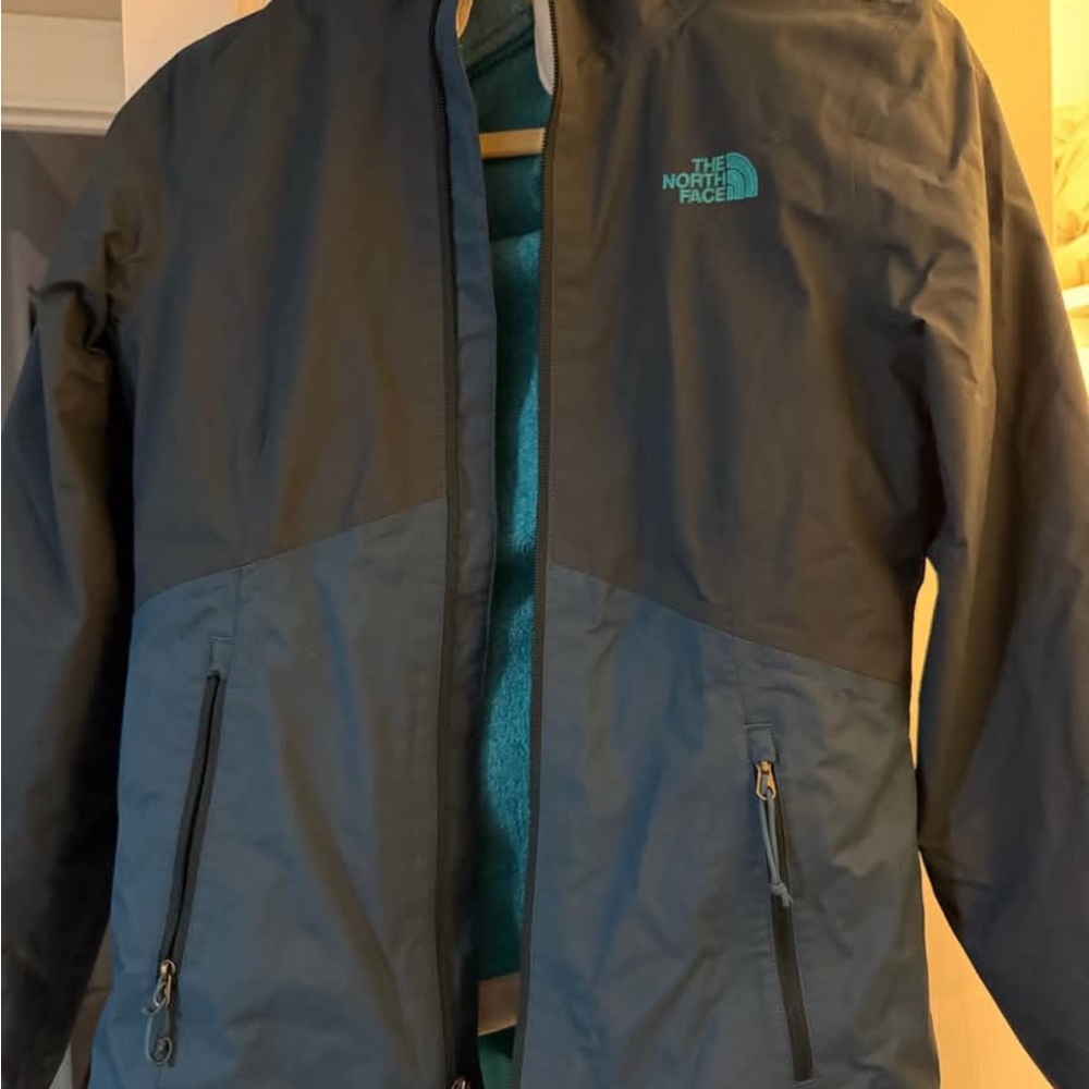 The North Face 3-in-1 Triclimate DryVent Jacket with Teal Fleece Liner